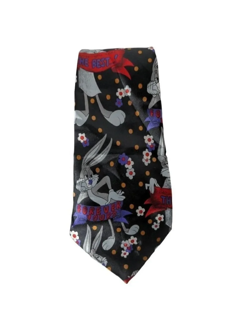 Lord & Paul Bugs Bunny Floral Novelty Tie